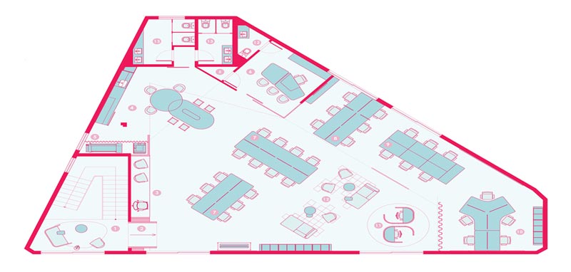 办公设计方案【260m²】