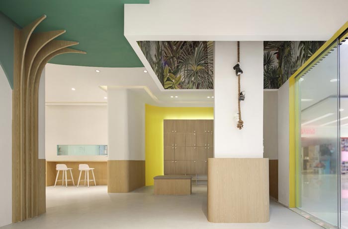 早教中心过道装修设计效果图