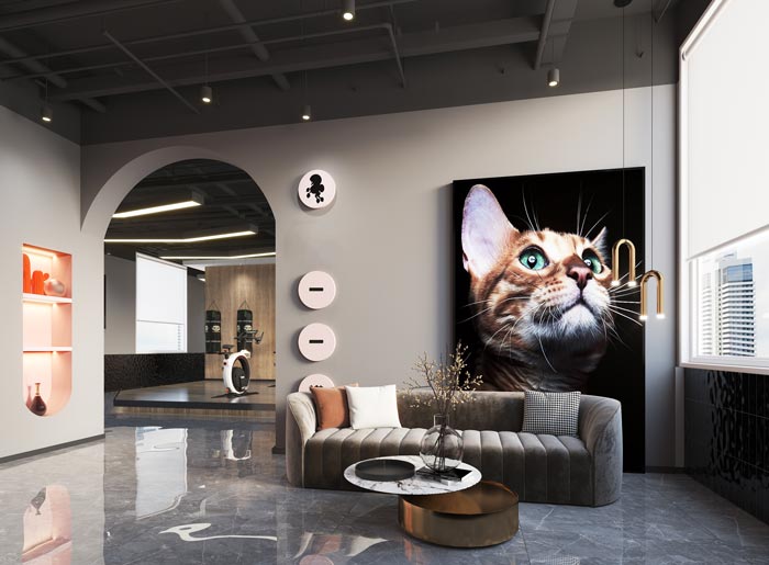 宠物医院设计【800m²】