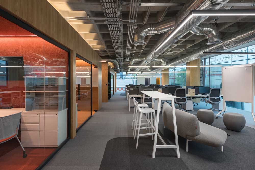 食品行业办公装修设计