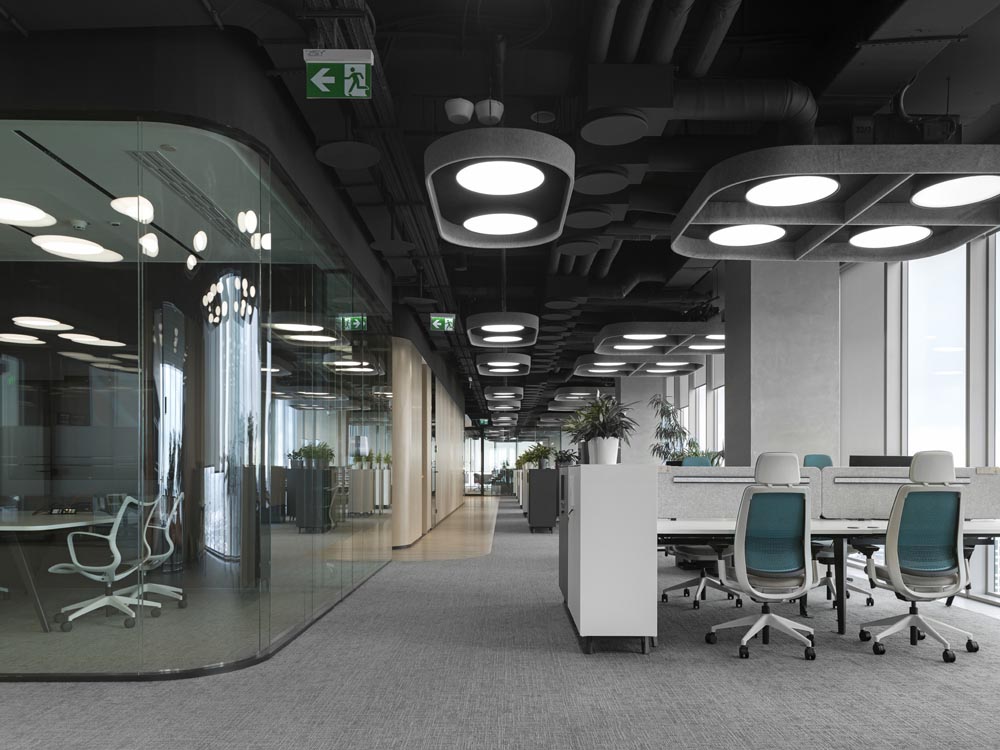 数字化网络办公室装修设计
