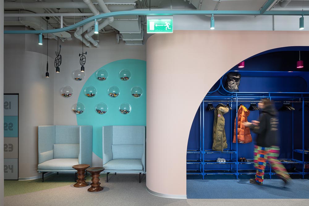 信息公司办公室设计装修