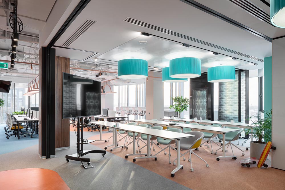 信息公司办公室设计装修