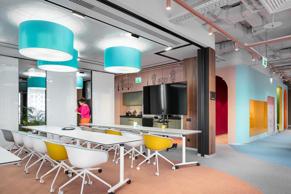 信息公司办公室设计装修