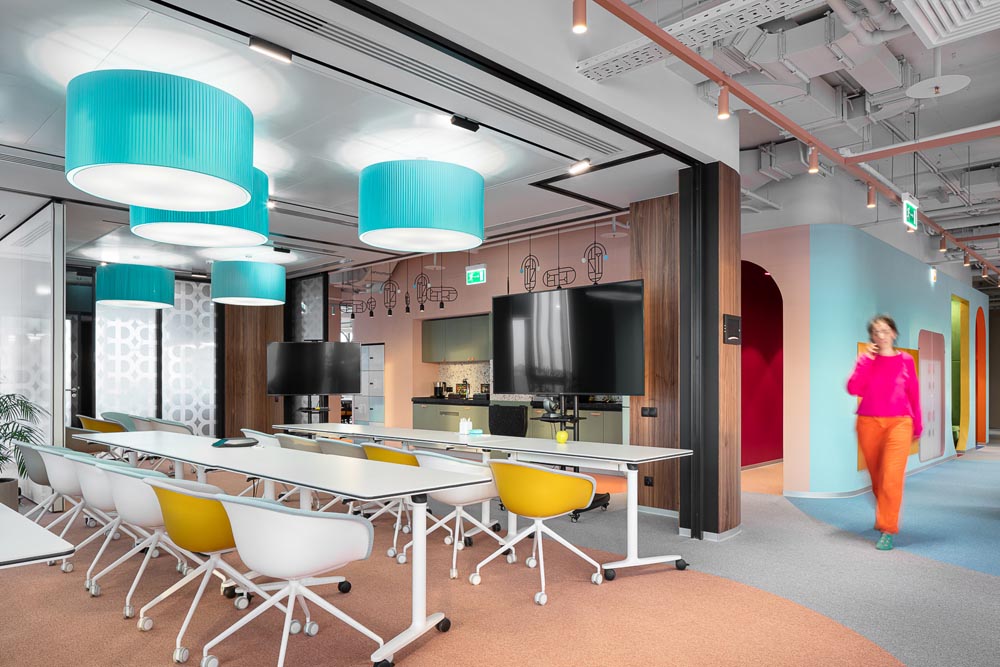 信息公司办公室设计装修