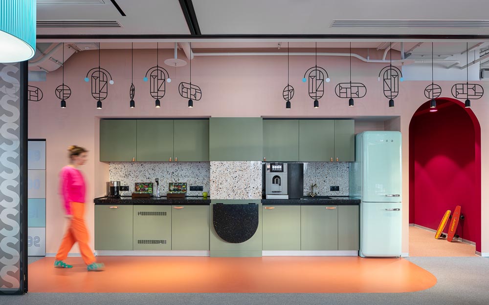 信息公司办公室设计装修