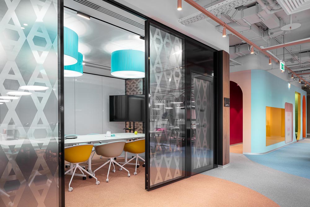 信息公司办公室设计装修