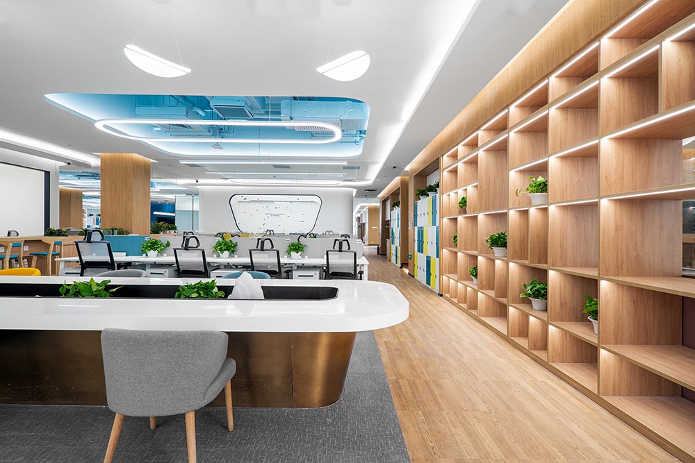 在线教育办公室装修设计