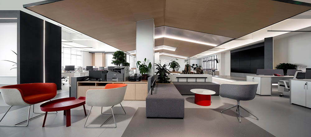 跨境贸易办公设计装修